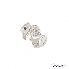 Cartier White Gold Diamond Himalia Ring N4193253 Cartier White Gold Diamond Himalia Ring N4193253